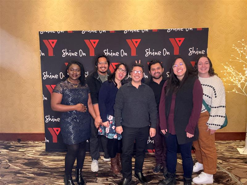 A group of people pose at Longevity awards