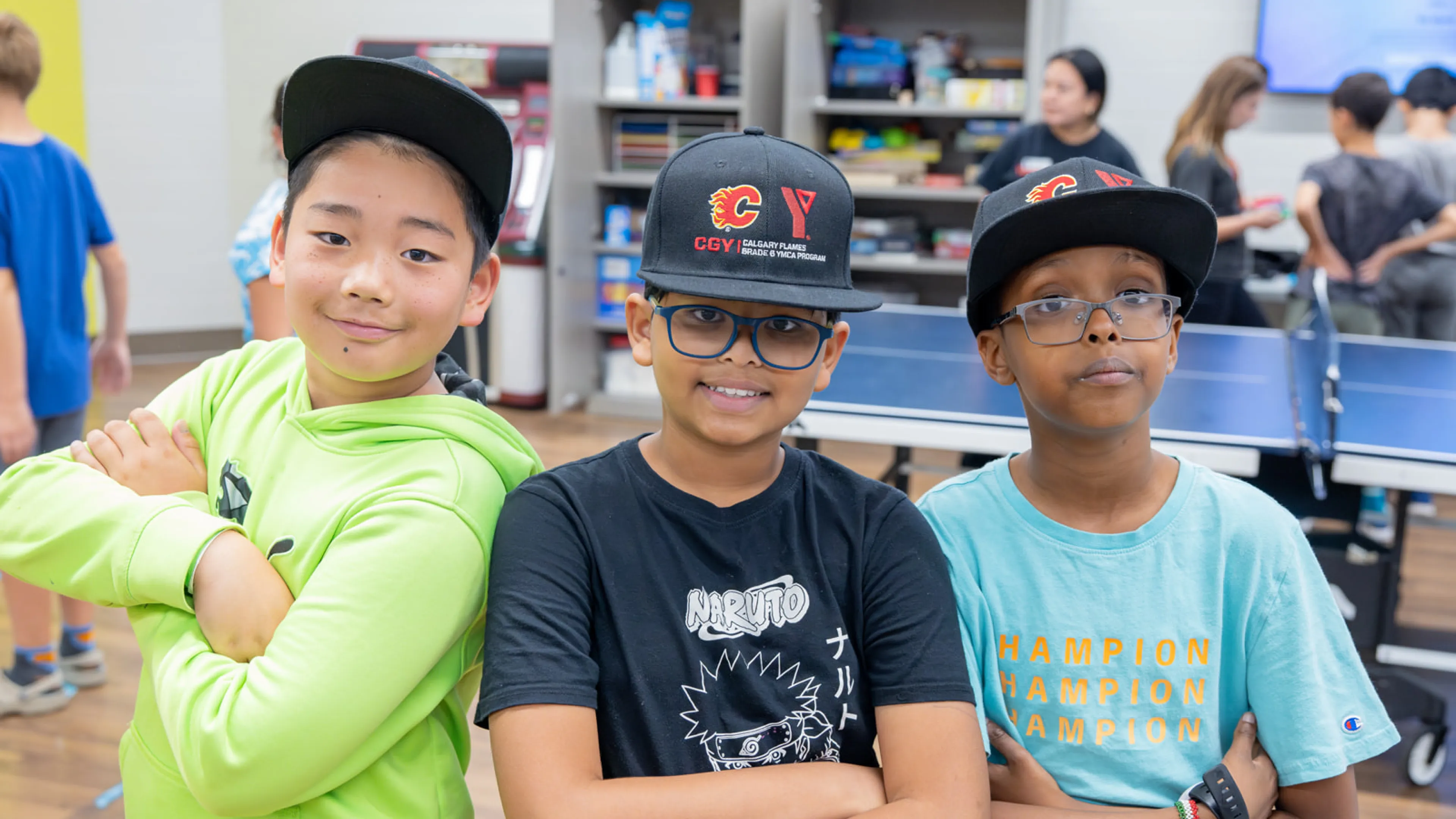 Calgary Flames Grade 6 YMCA Members