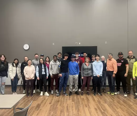 Sport volunteers after orientation at Brookfield Residential YMCA at Seton