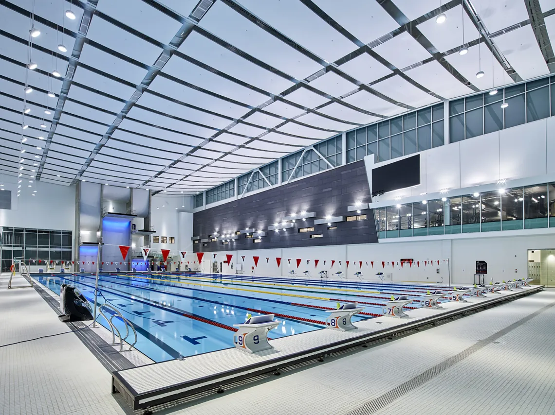 Competition Pool at Seton YMCA