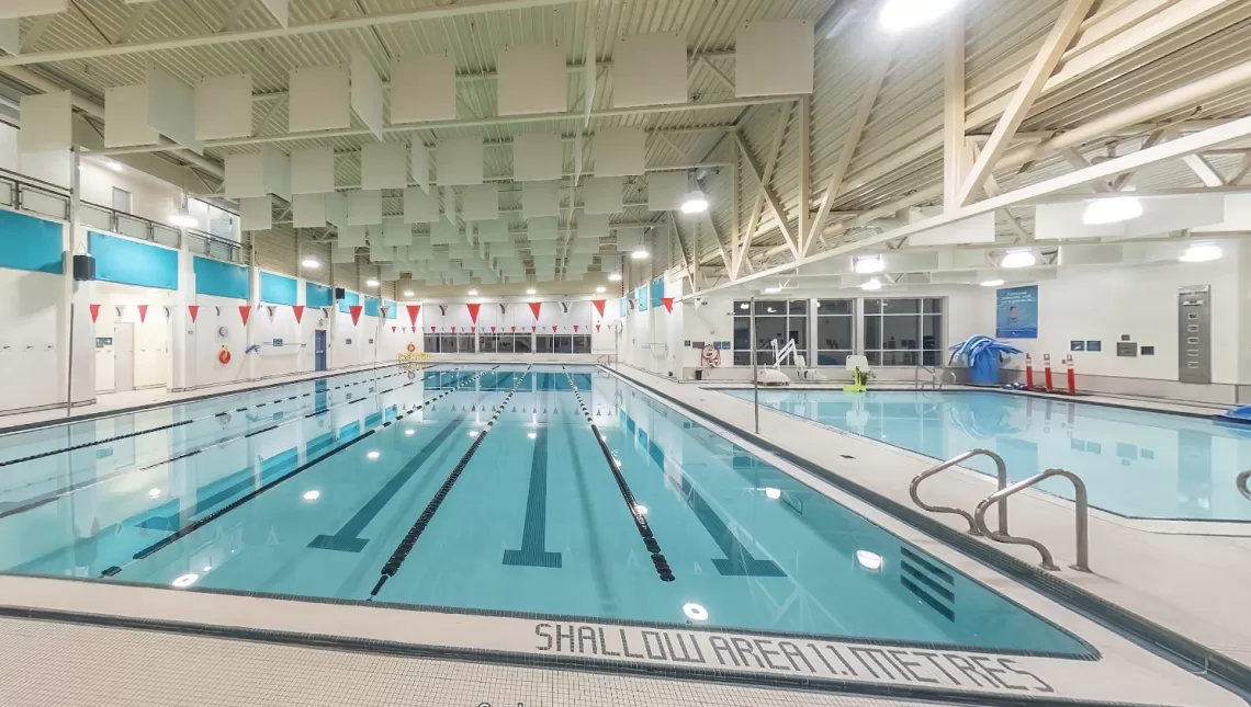 Melcor YMCA at Crowfoot swimming pool